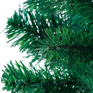 UISEBRT Künstlicher Weihnachtsbaum PVC Christbaum Tannenbaum mit Ständer