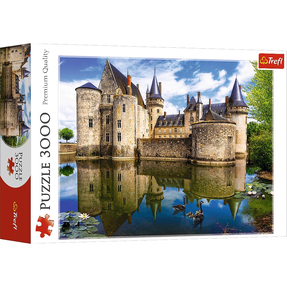 Trefl Puzzle Schloss von Sully sur Loire Puzzle, 3000 Puzzleteile, Made in Europe