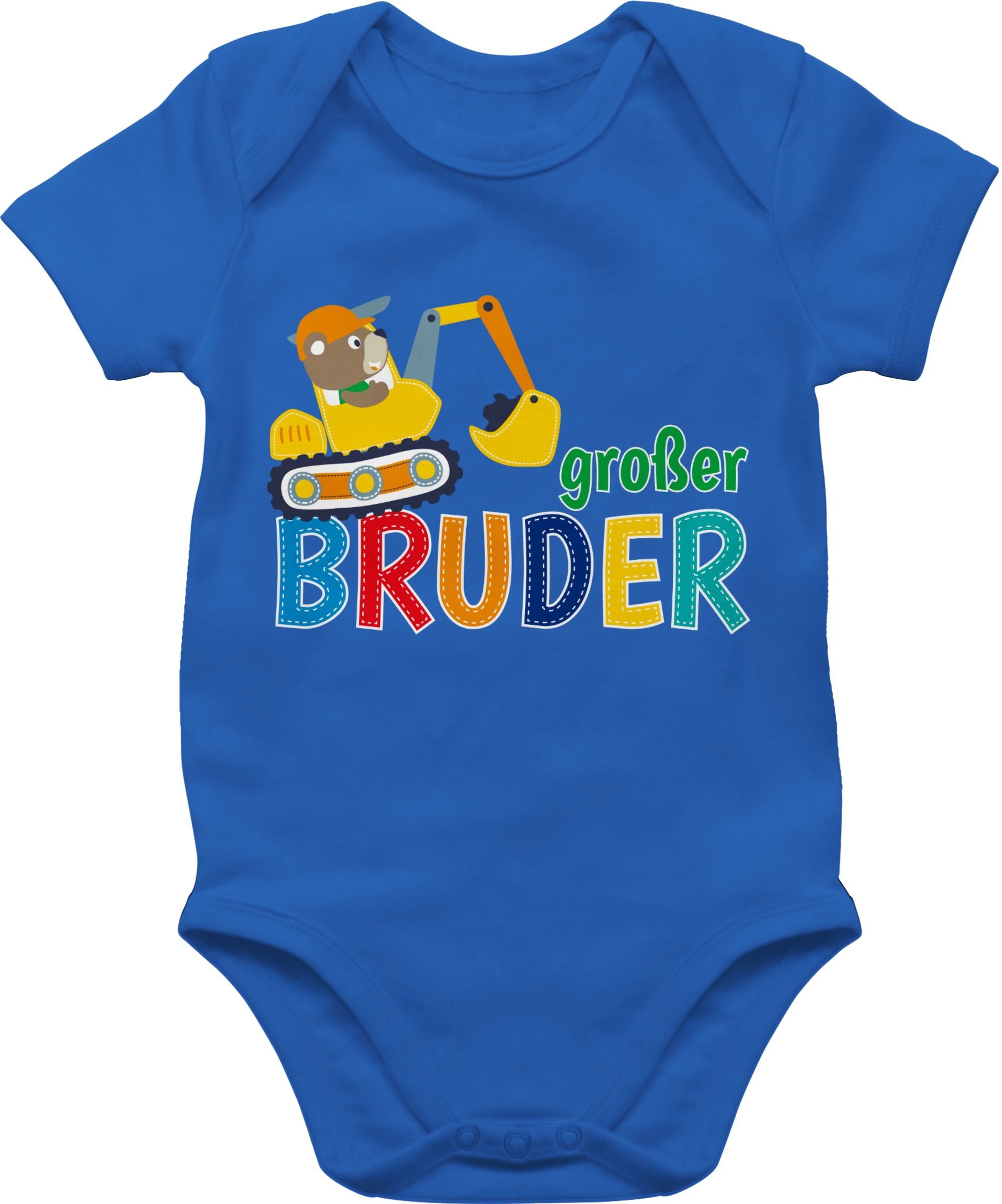 Shirtracer Shirtbody Bruder Bruder Großer 3 Großer Bagger Royalblau