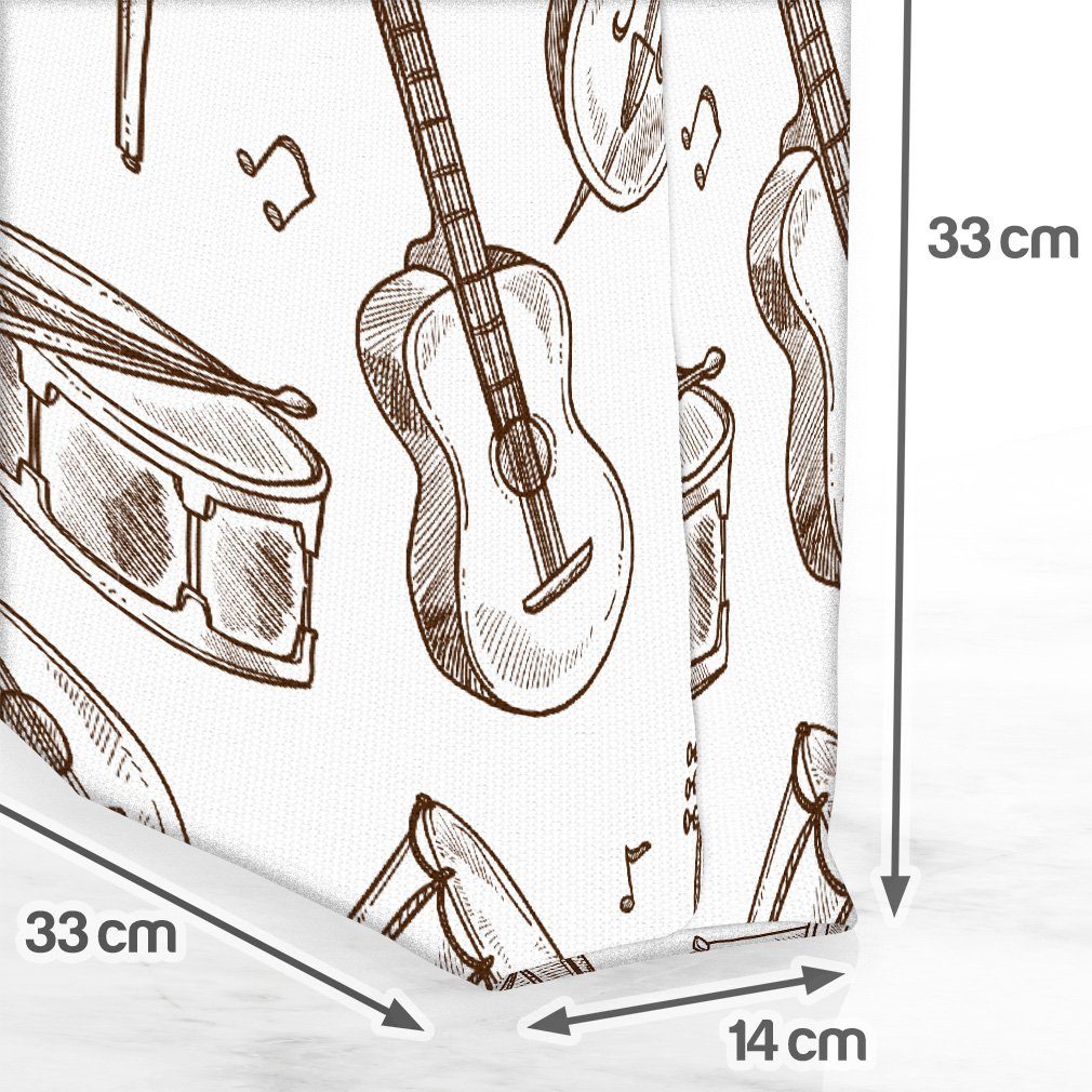 Violine (1-tlg), Mus Henkeltasche Geige VOID Saxophon Gitarre Klassische Gitarre Flügel Trompete