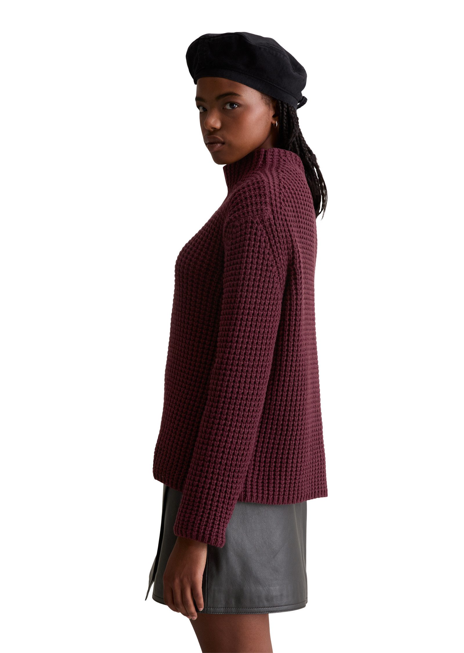 Marc O'Polo DENIM Strickpullover aus Organic Cotton-Mix günstig online kaufen