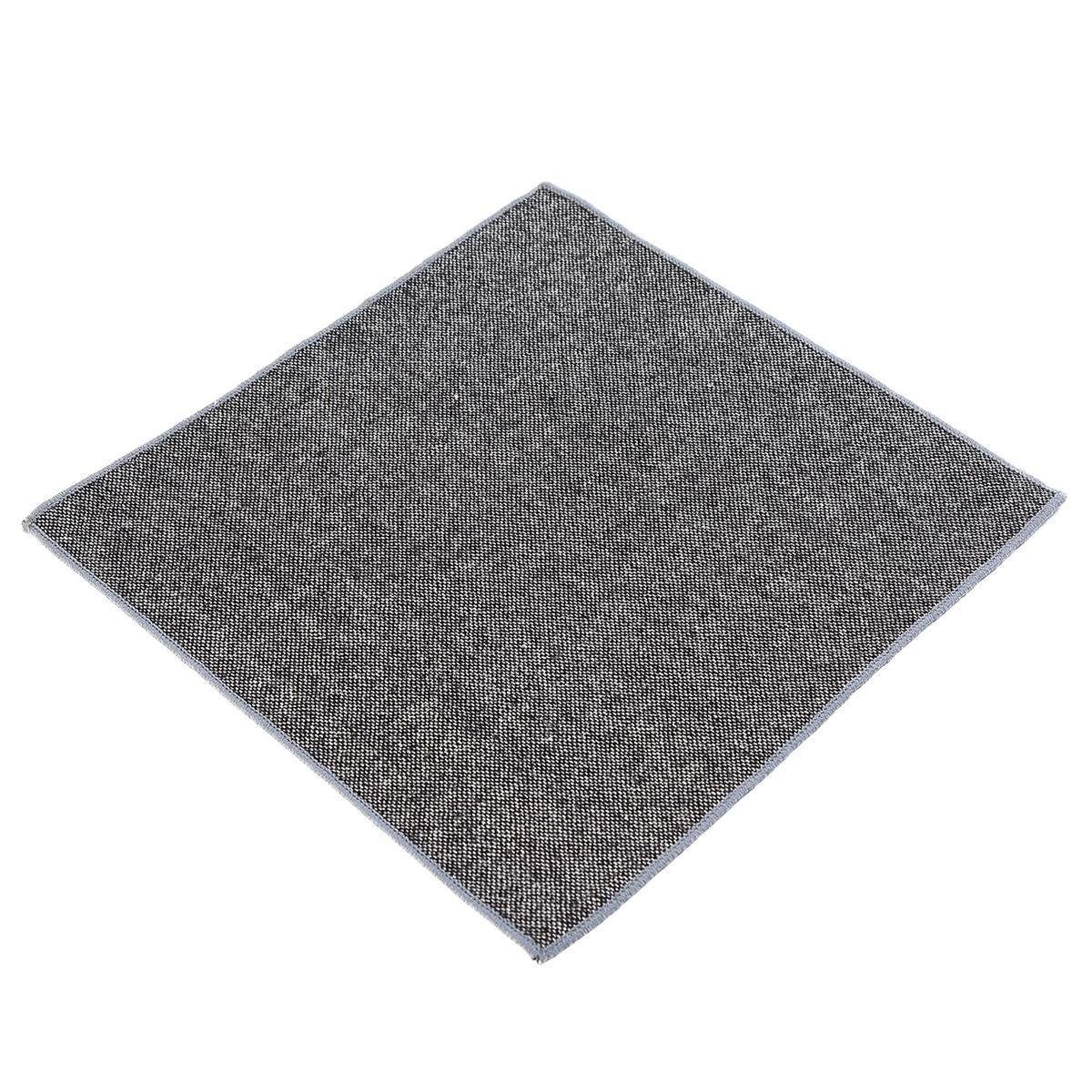 DonDon Einstecktuch DonDon Einstecktuch Tweed Style einfarbig, (Packung, 1-St. Packung), zum Falten, Tweed-Look