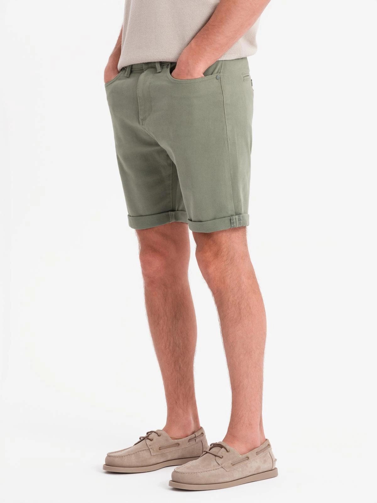 OMBRE Chinoshorts Klassische Denim-Shorts für Herren günstig online kaufen