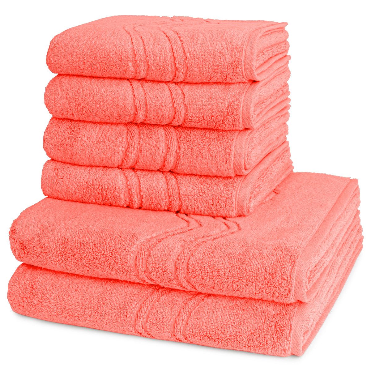 ROSS Handtuch Set Cashmere feeling, Walkfrottee (Spar-Set, 6-St), 4 X Handt günstig online kaufen