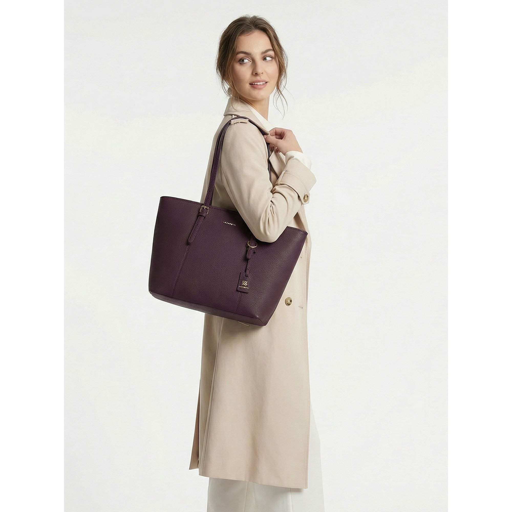 Lazarotti Shopper Bologna Leather, Leder