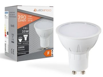 LEDANDO LED Deckenspots LED Deckenleuchte Adnos 3-flammig - weiß matt - GU10 tauschbar - Spotl
