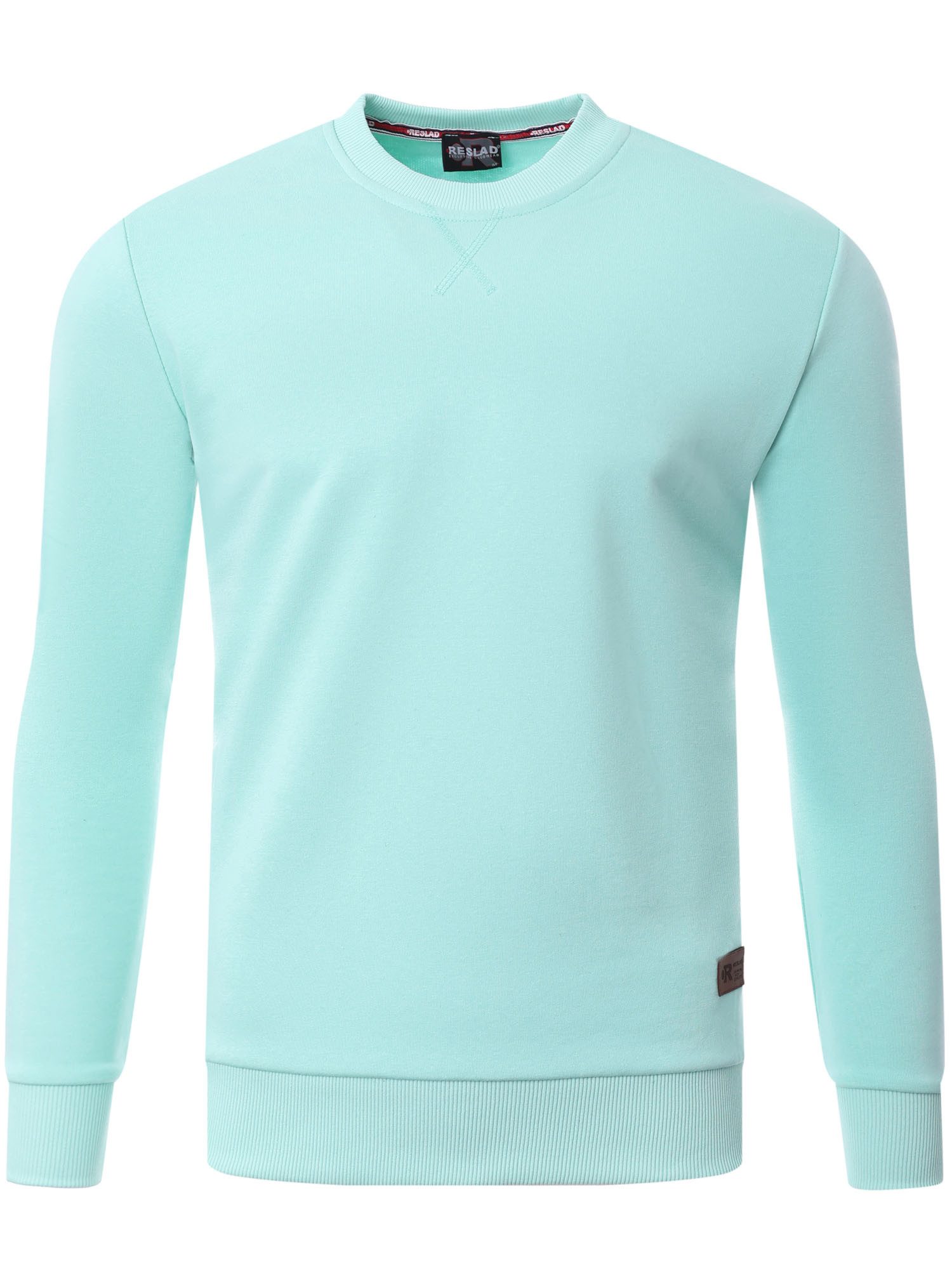 Reslad Sweatshirt Reslad Pullover Herren Sweatshirt RS-1013 (1-tlg) weicher Rundhalspullover Winter Pulli Sweater Sweatjacke