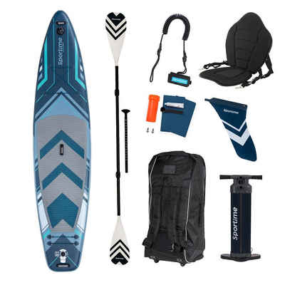 Sportime SUP-Board Stand Up Paddling Board Seegleiter Pro Kajak-/Hybrid-Set, Spitzen Board aus der Gladiator-SUP-Board Serien-Fertigung