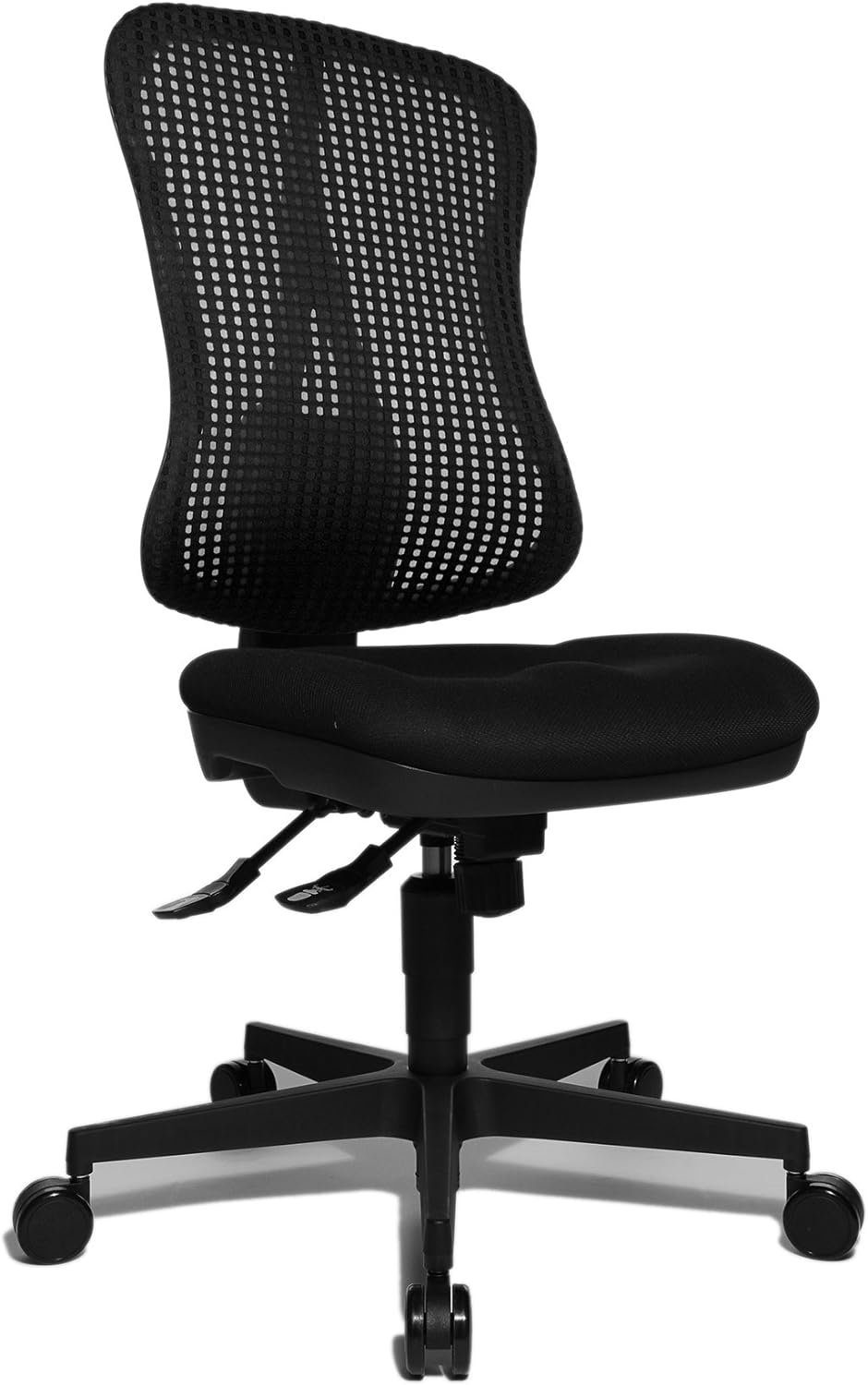 TOPSTAR Bürostuhl (Bürostuhl ergonomisch: Schreibtischstuhl mit verstellbarem Sitz), Head Point SY ergonomischer Bürostuhl, Schreibtischstuhl