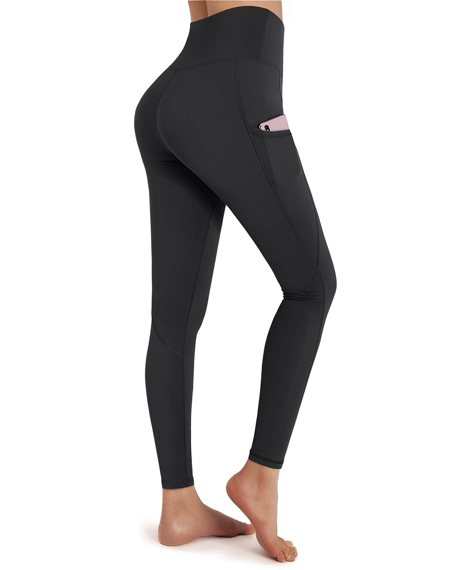 Taschen, Unisex Yogahose G4Free Damen-Yogahose mit Fitness-Laufleggings