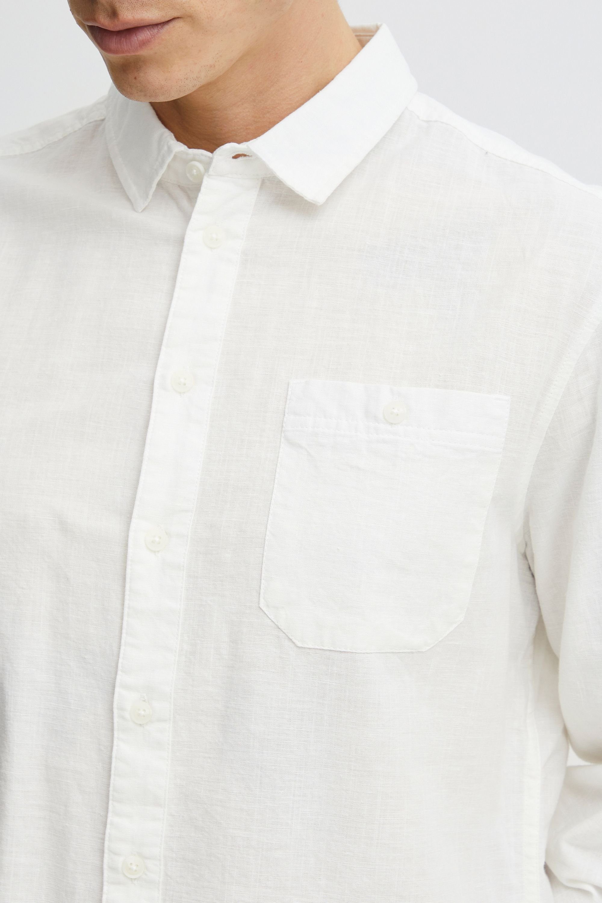 Shirt BLEND White Blend Snow Langarmhemd 20715153 -
