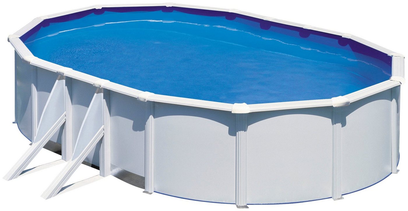 Thumbnail - KONIFERA Ovalpool WAVE 3 (Komplett-Set, 5-tlg), Tiefe 1,32 m, in versch. Größen erhältlich