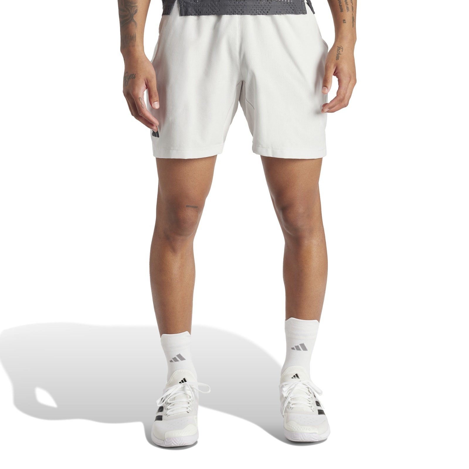 adidas Performance Sporthose Tennishose Melbourne Heat Ready 2in1 (Short+Tight) 2024 carbongrau