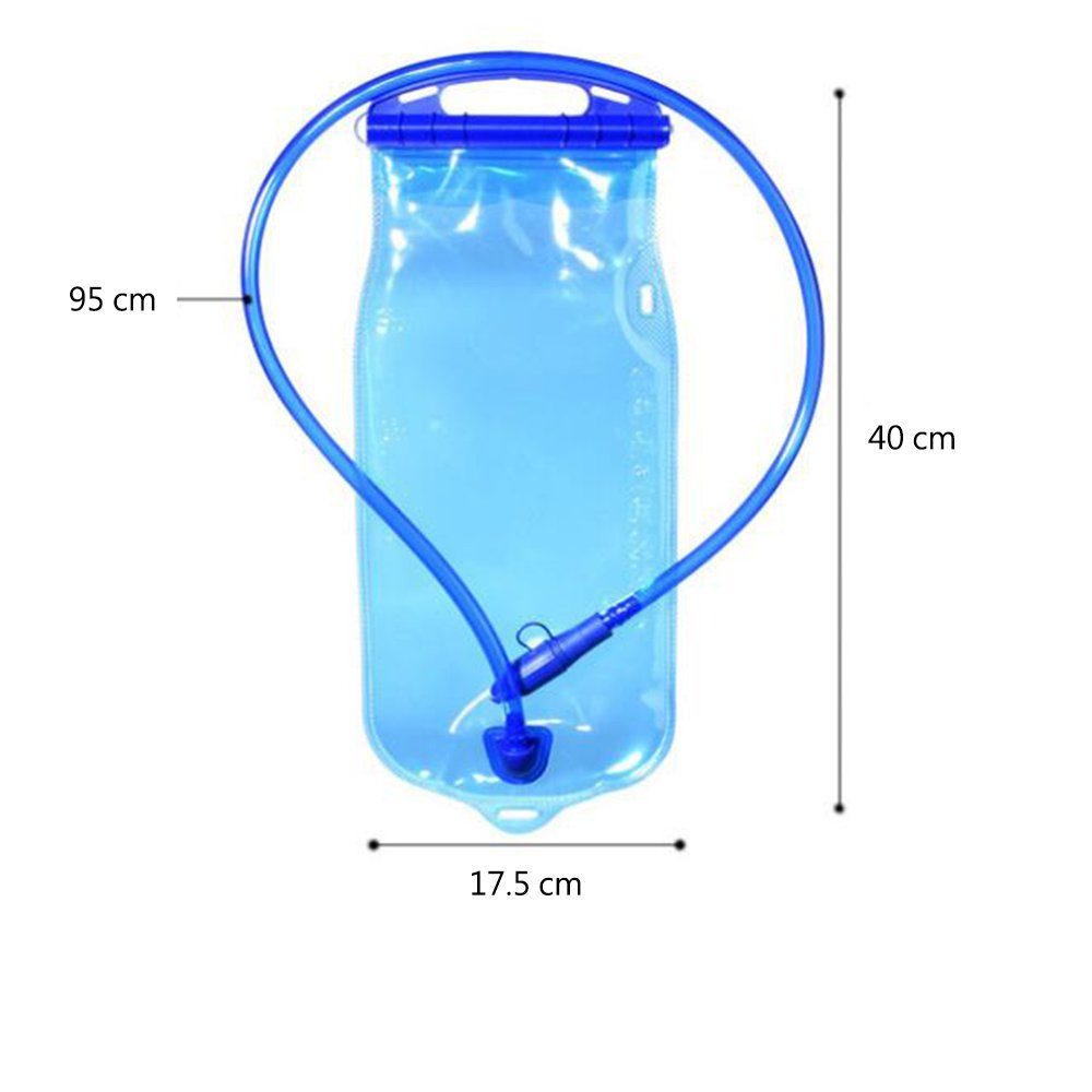 auslaufsicher Beissventil, 2L Trinkblase mit Wasserbehälter Trinkblase GelldG