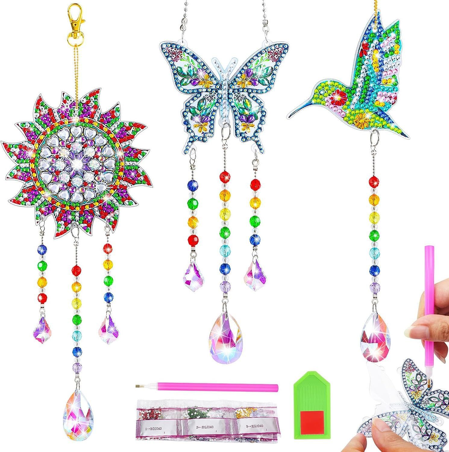 RWEUOQ Gemälde Diamond Painting Anhänger Windspiel günstig online kaufen
