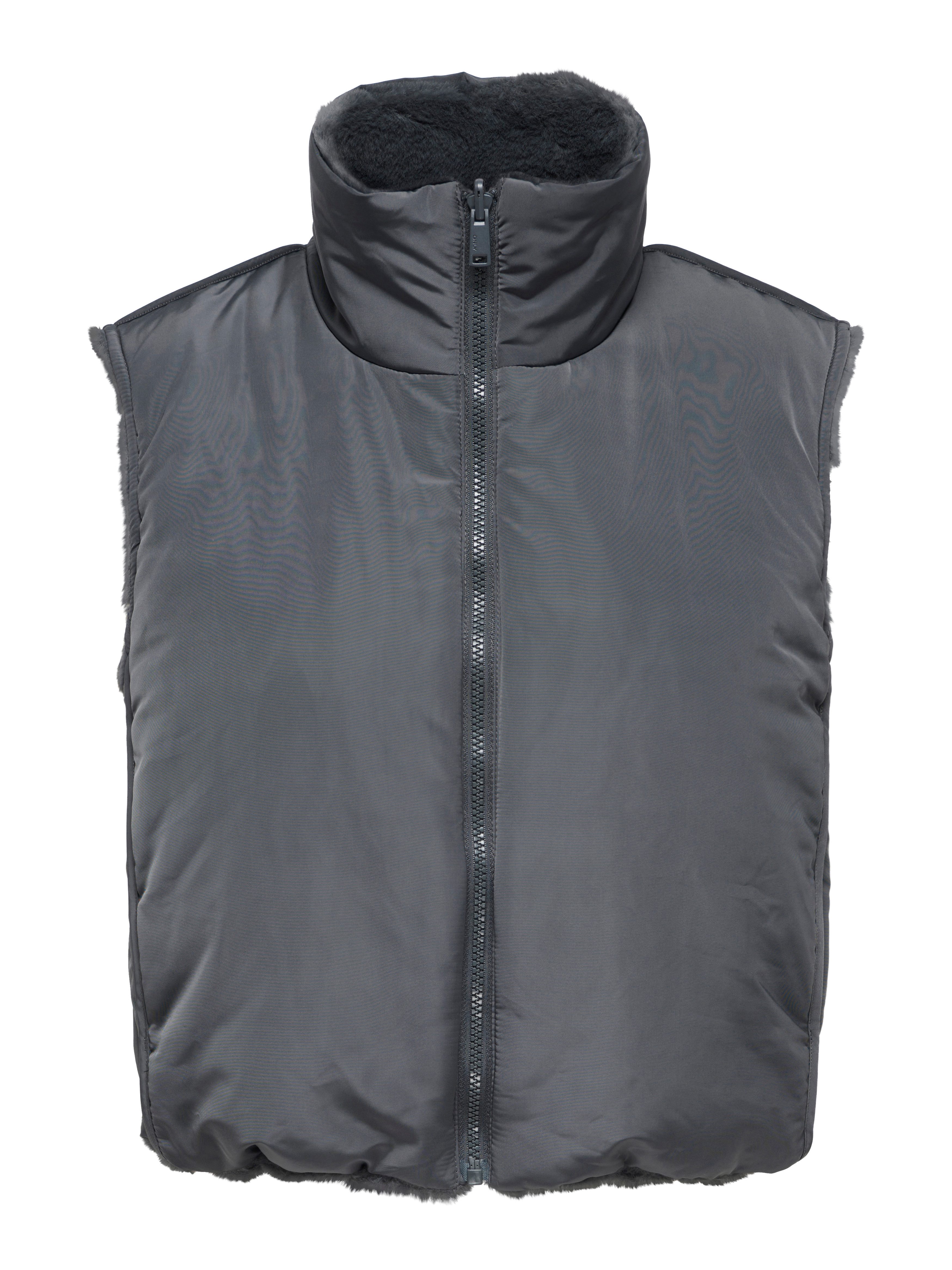 ONLY Plüschweste ONLDANA FAUX FUR REV.WAISTCOAT OTW CC Kunstfaser