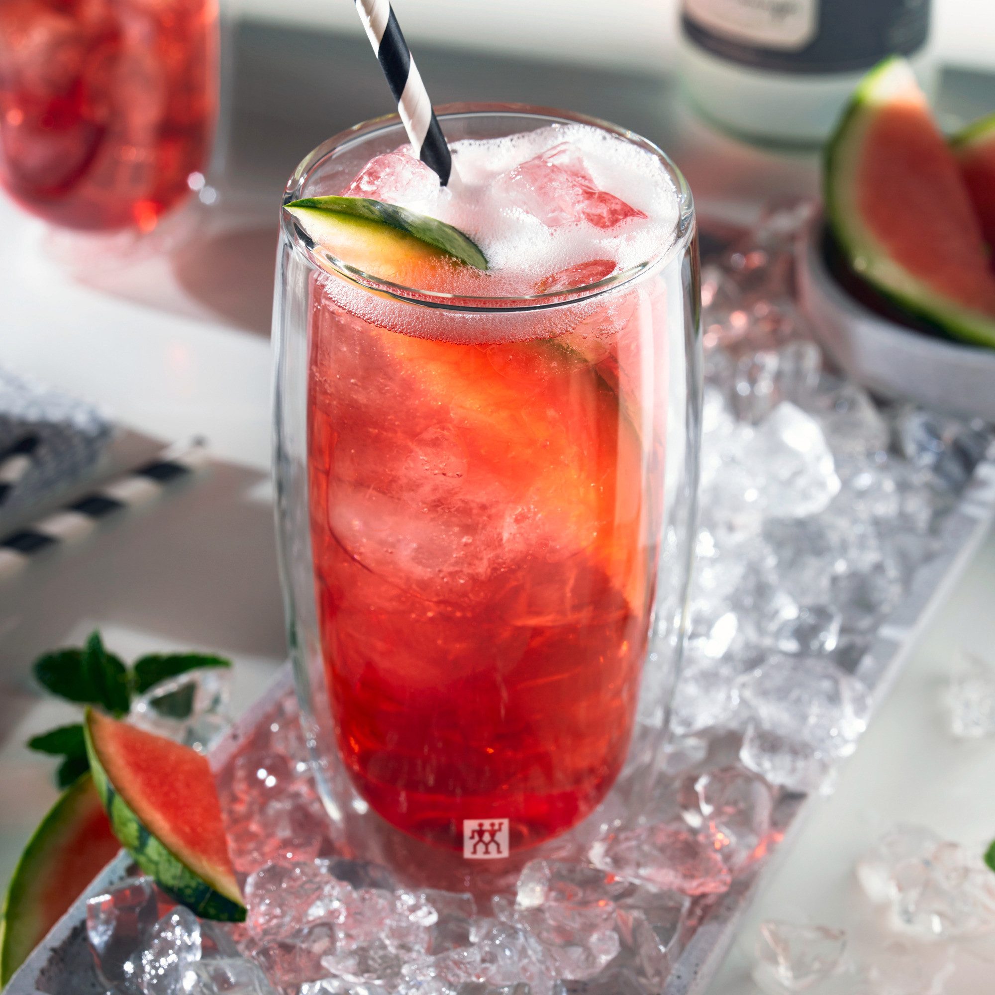Zwilling Gläser-Set Softdrinkglas Sorrento, 2er Set, 2-tlg., Borosilikatglas, doppelwandig, Fassungsvermögen je Glas ca. 475 ml