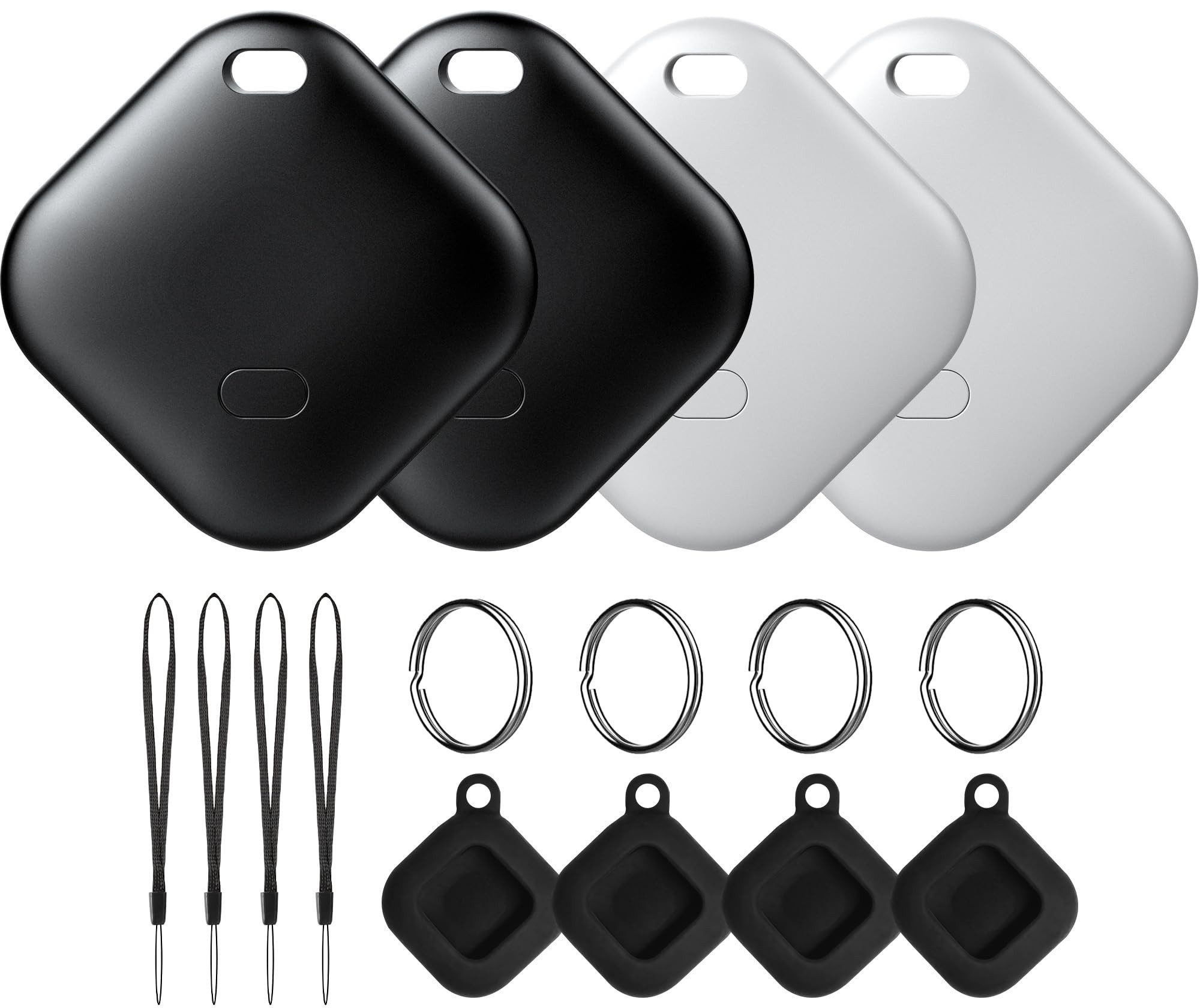 Forrlite GPS Tracker Android Smart Tag Android Air Android Tag Schlüsselfinder GPS-Tracker (IP67 Android Tracker Bluetooth KeyFinder für Koffer/Gepäck/Brieftasche)