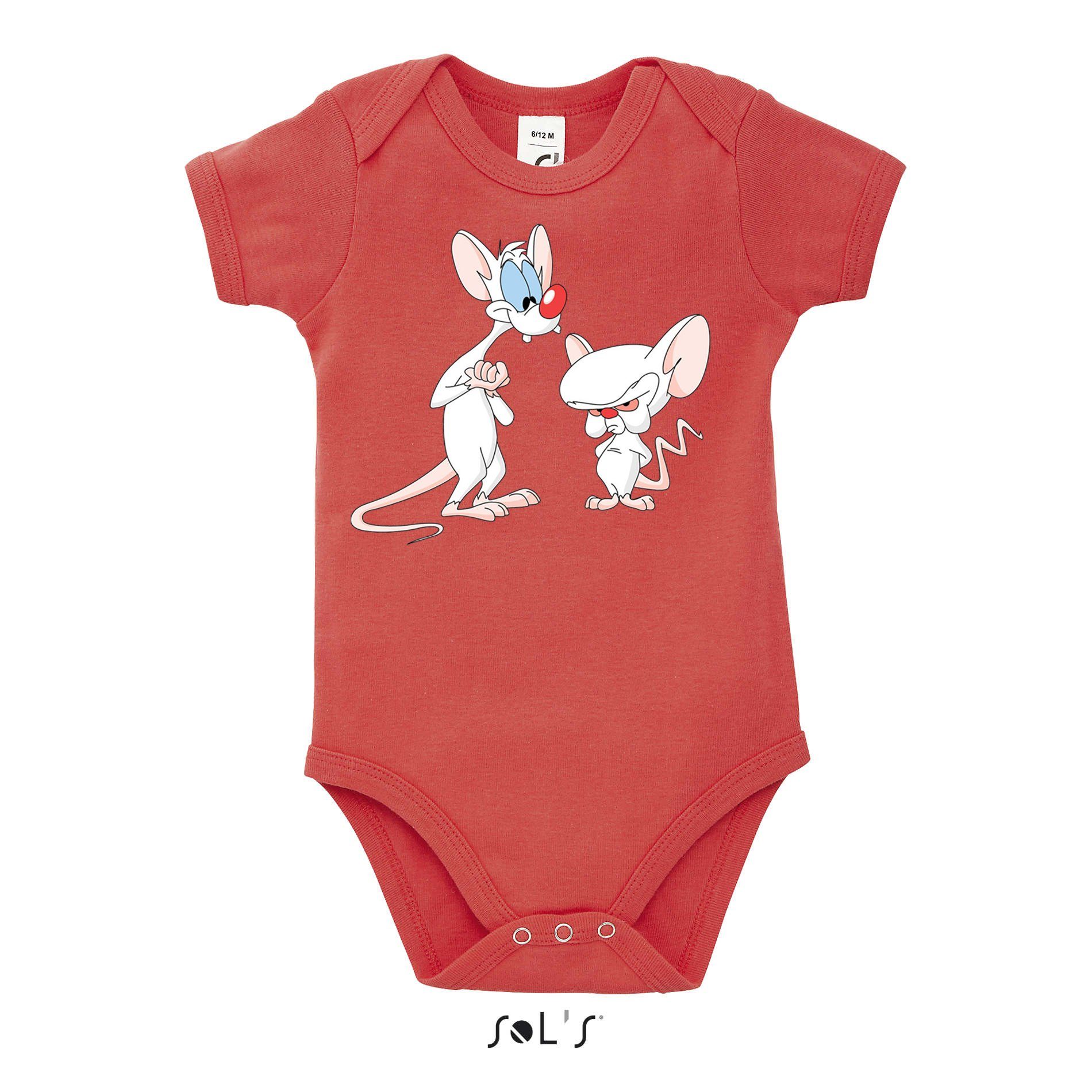 Strampler Kinder Pinkybrain Baby