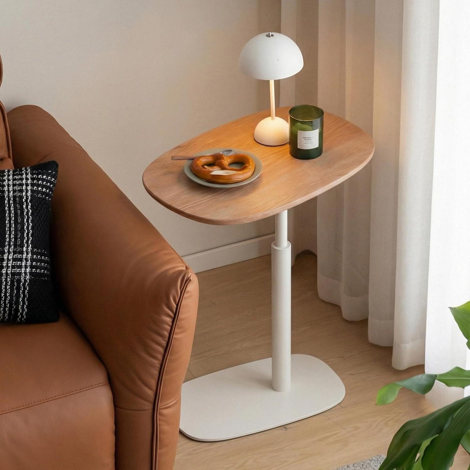 LuxusKollektion Beistelltisch Beistelltisch C-Form höhenverstellbar (1-St)