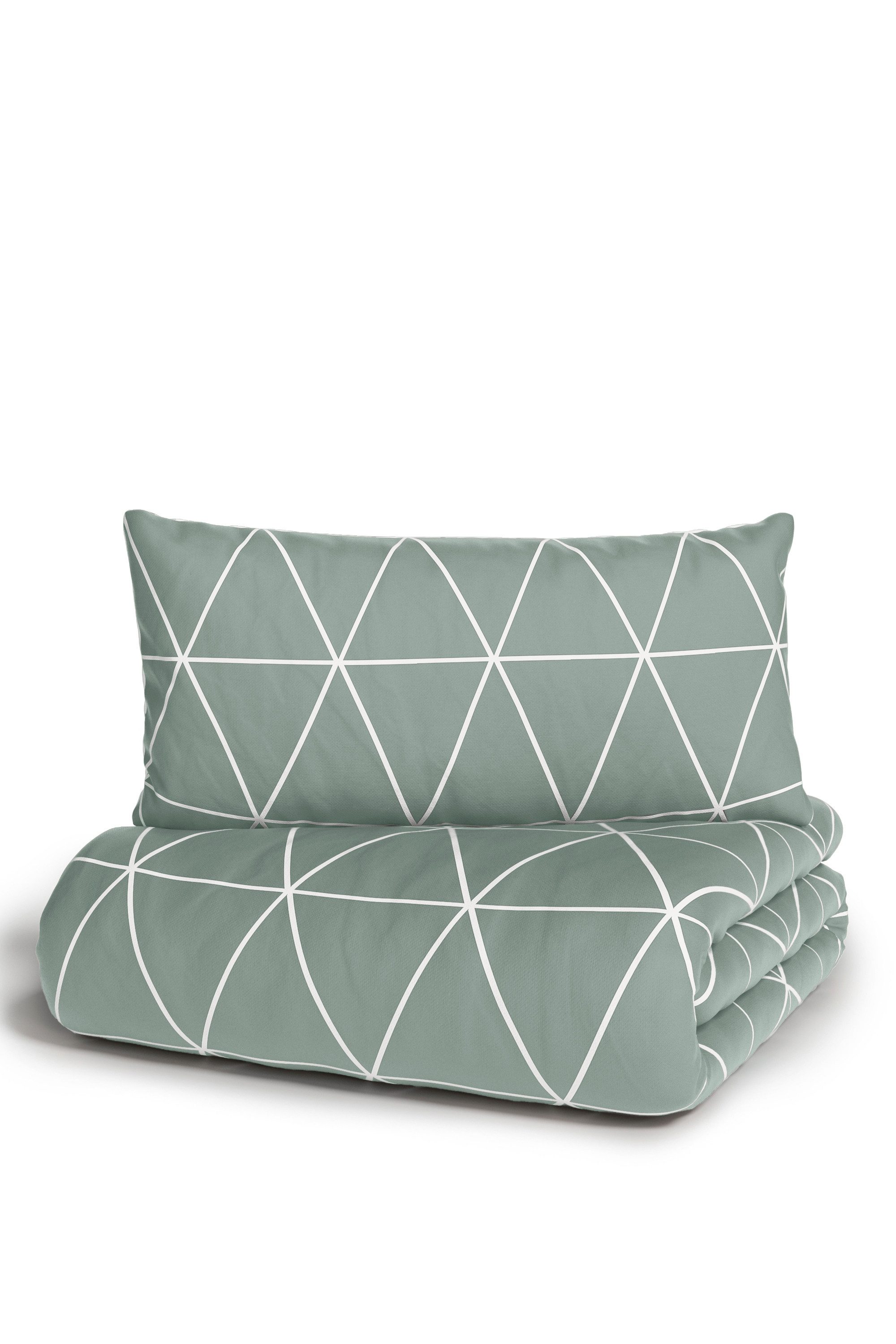 OTTO home Bettwäsche Balsby in Gr. 135x200 oder 155x220 cm, 100% Baumwolle, Renforcé, 2 teilig, Bettwäsche-Set mit Muster, Wendebettwäsche – Bild 5 von 5