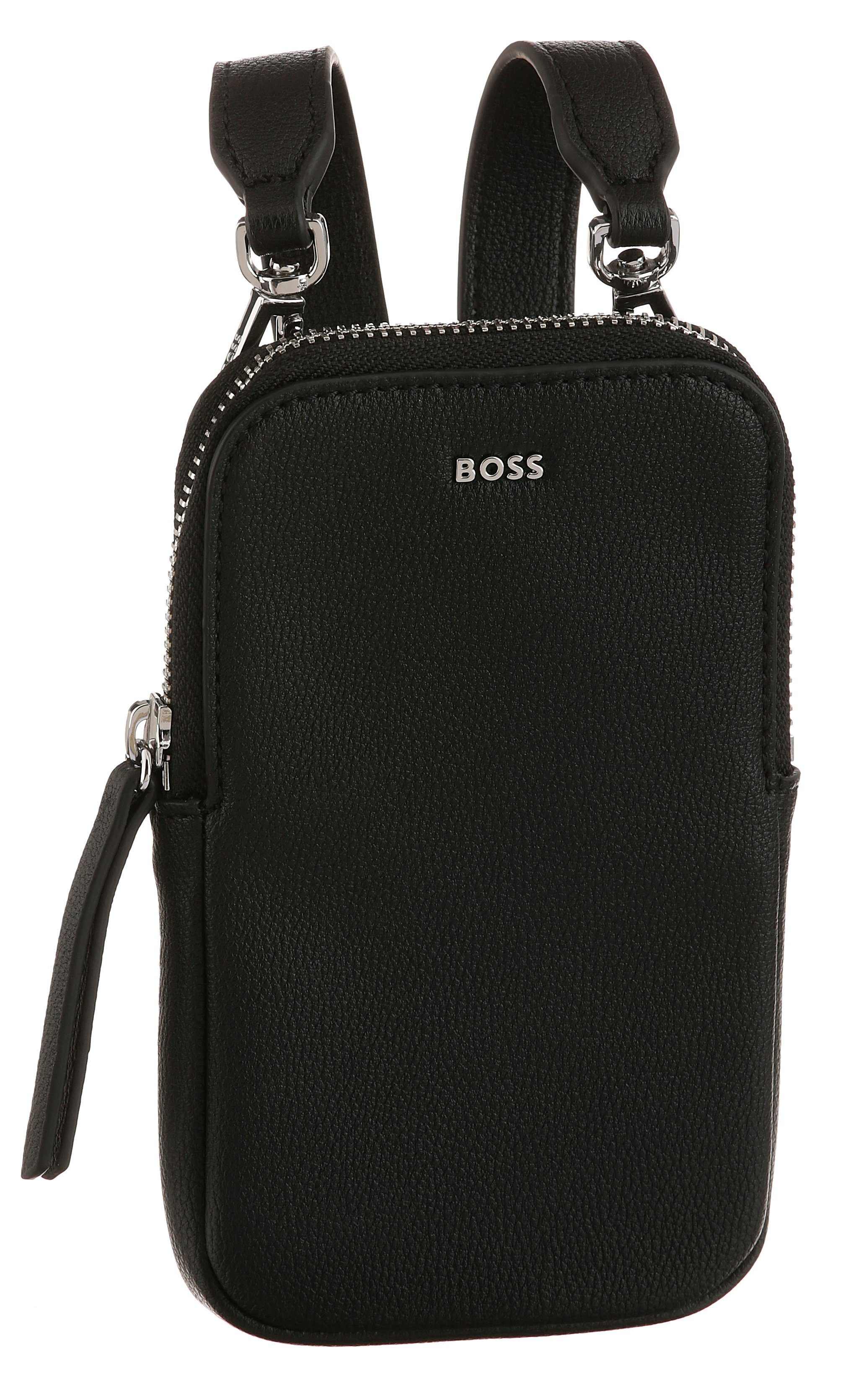 BOSS Handytasche im Ph. schlichten schwarz Addison Holder, Look