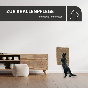 Rohrschneider Kratzmatte Kratzmatte Katze eckig Seegrasmatte Kratzmatte Wand, einzeln, (1-tlg)