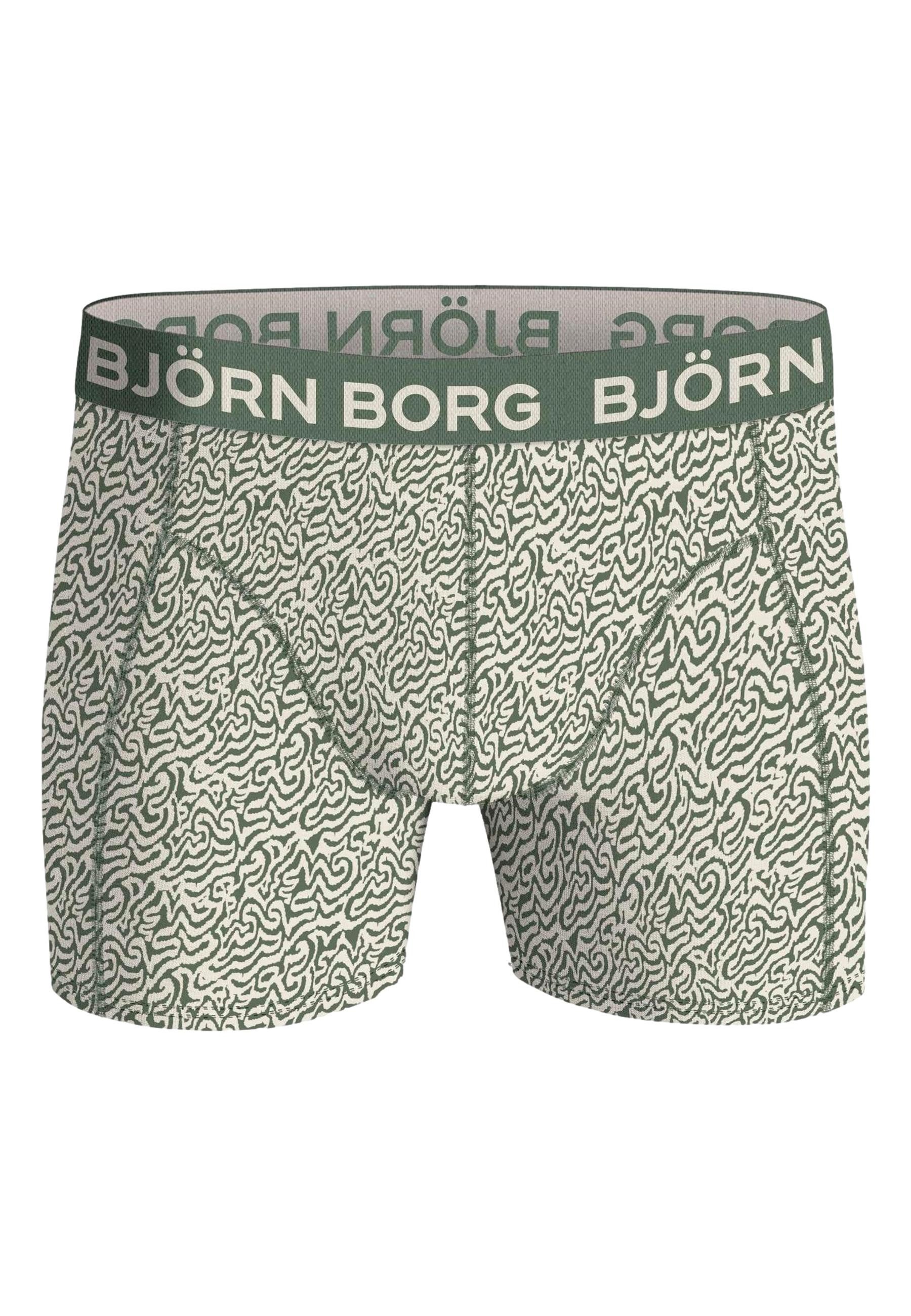 Björn Borg Boxershorts Boxershorts Unterhosen Stretch Boxers 3-pack (3-St)