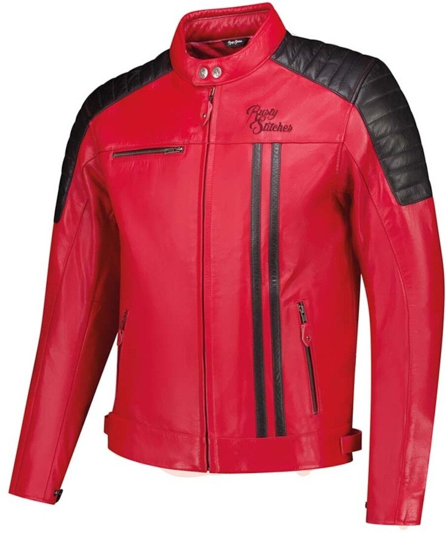 Rusty Stitches Motorradjacke Cooper Motorrad Lederjacke
