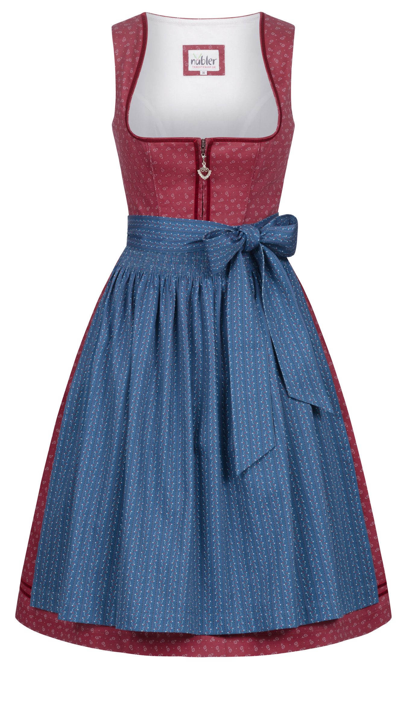Nübler Trachtenkleid Midi Dirnd Gesr in günstig online kaufen