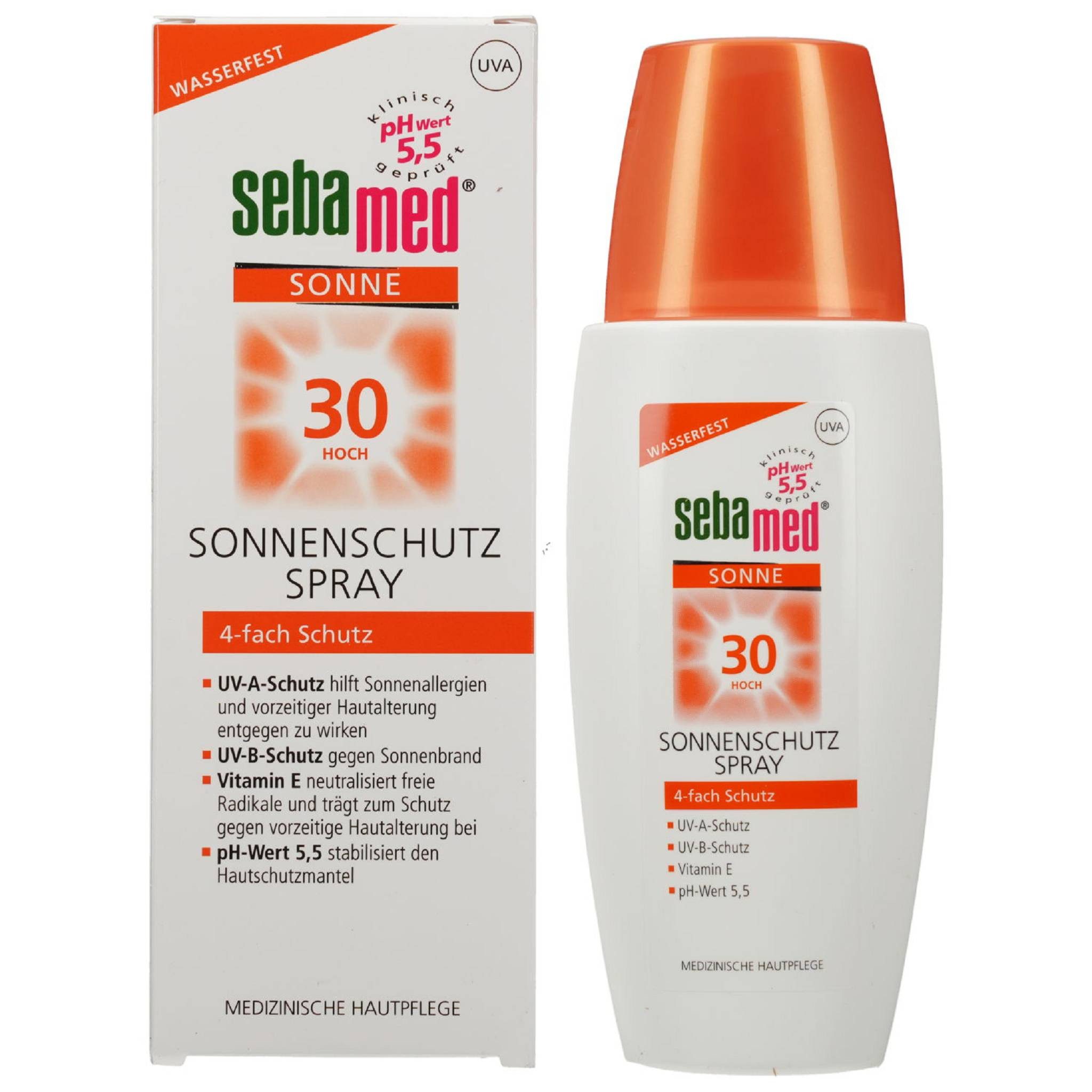 sebamed Sonnenschutzcreme SEBAMED Sonnenschutz Spray LSF 30 150ml PZN 14347552