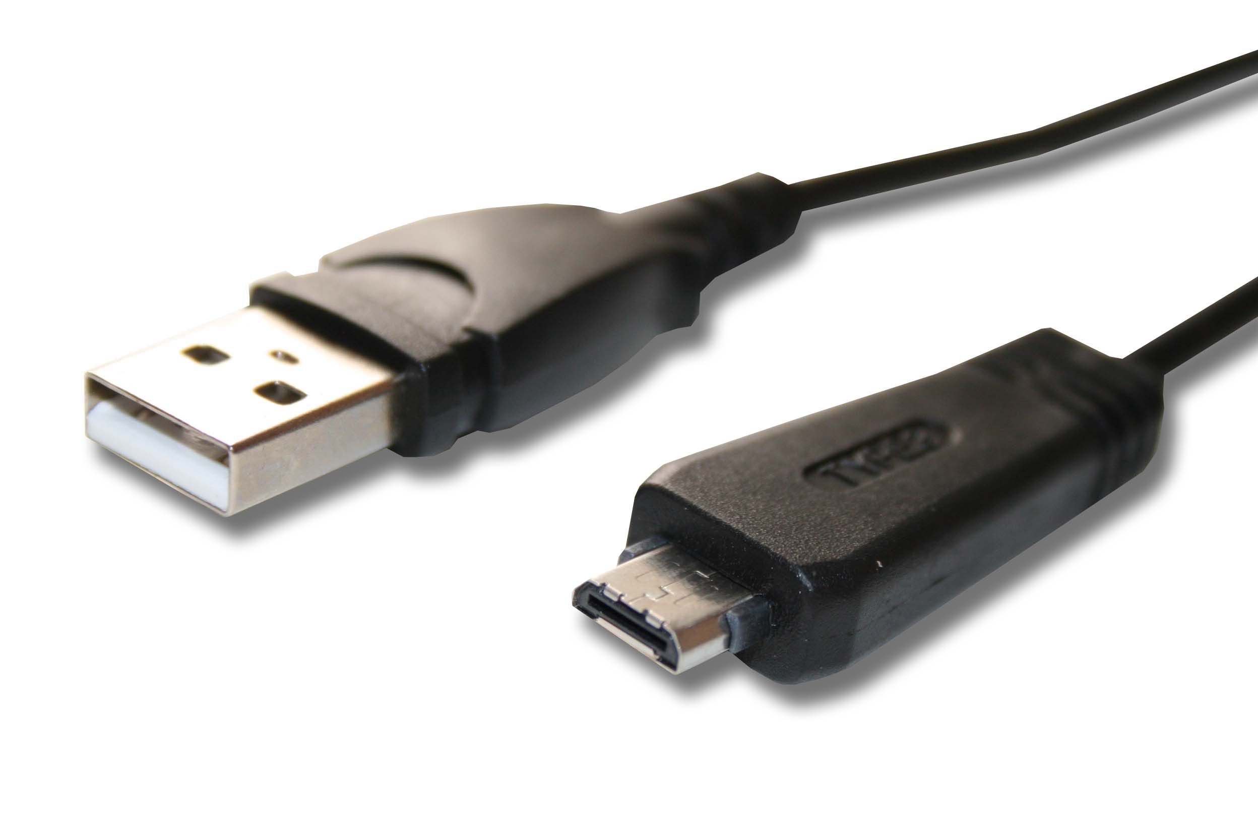 vhbw USB-Kabel, passend für Sony Cybershot DSC-TX10, DSC-T99, DSC-T110