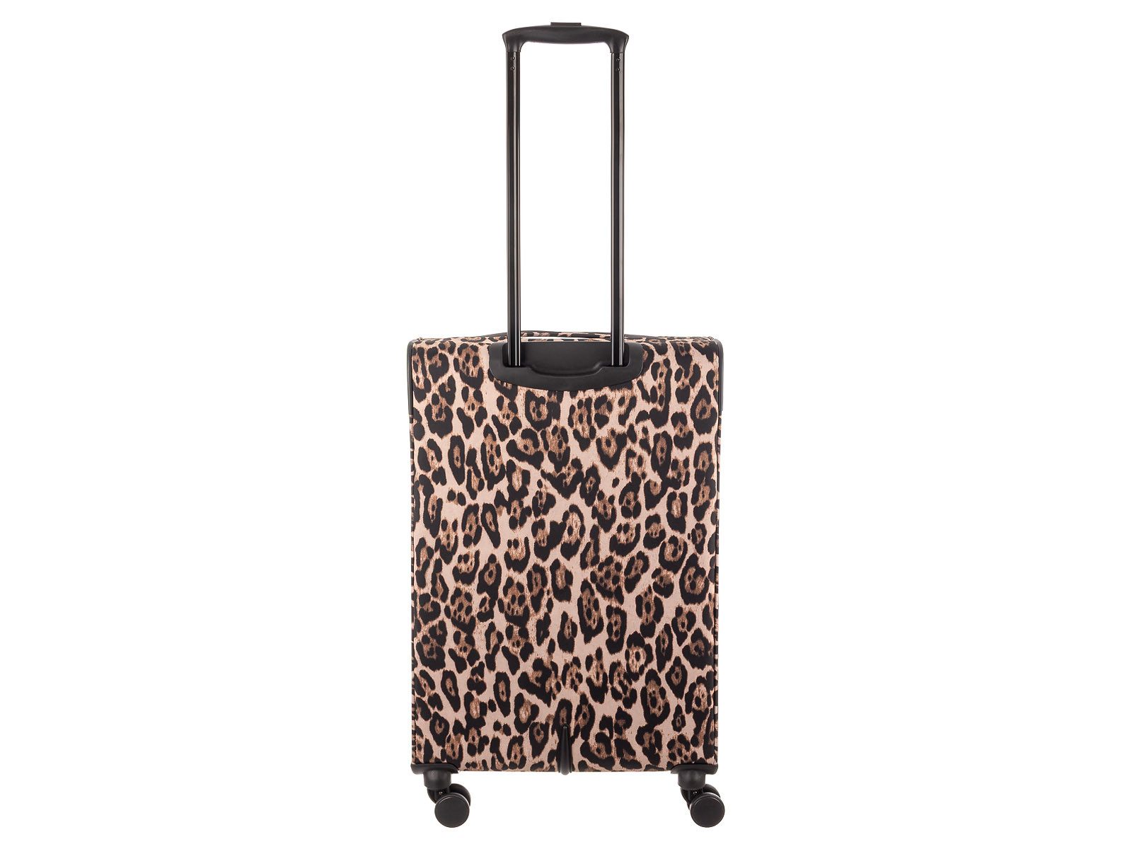 Franky Weichgepäck-Trolley Koffer Gr. M Reisegepäck T27-F Spinner 65er, 4 Doppellenkrollen Rollen, Dehnfalte TSA Schloss