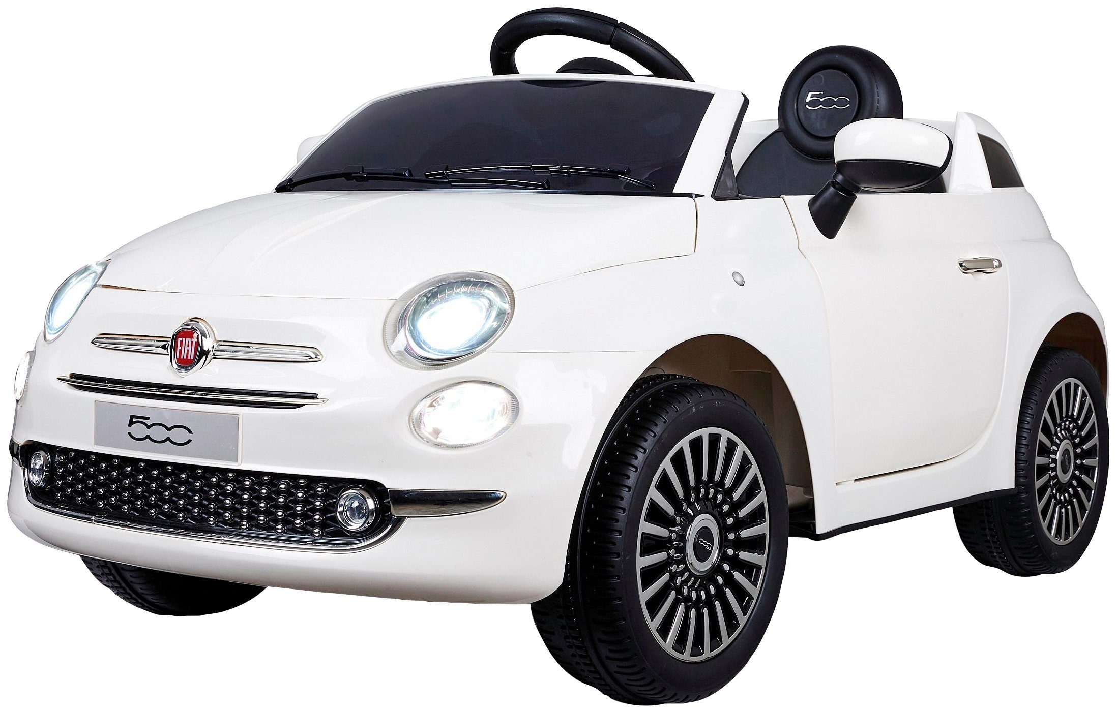 Image of Jamara Elektro-Kinderauto »Ride-on Fiat 500«, Belastbarkeit 30 kg