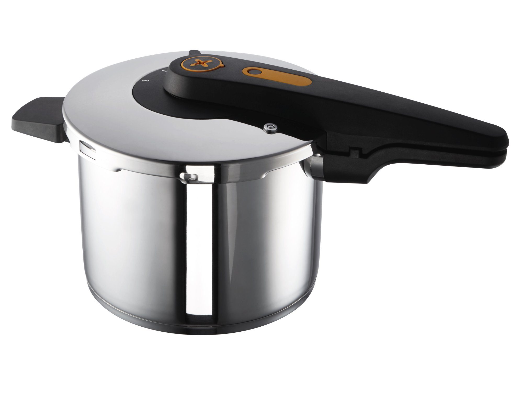 ROHE Germany Kochtopf Toni, Edelstahl, Kunststoff (Set, 1 x Topf, 1 x Deckel), Ø 22 cm