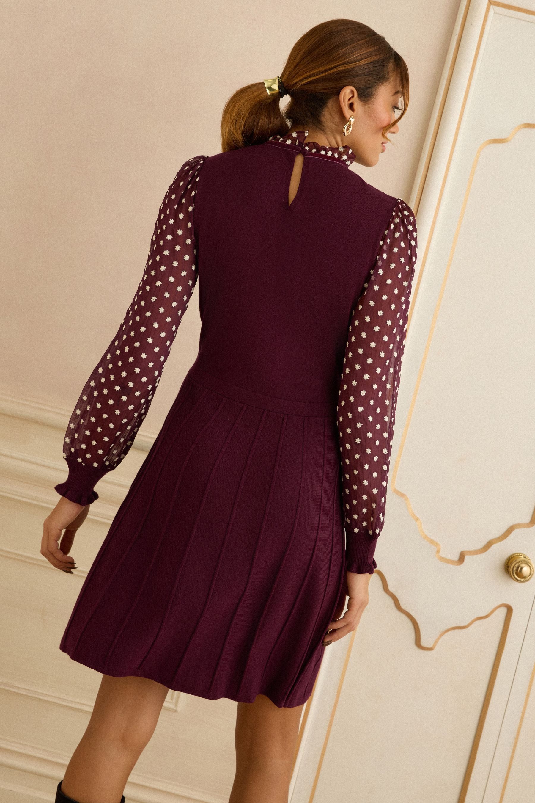 Love & Roses Strickkleid Love & Roses Strick-Minikleid, Regular (1-tlg) günstig online kaufen