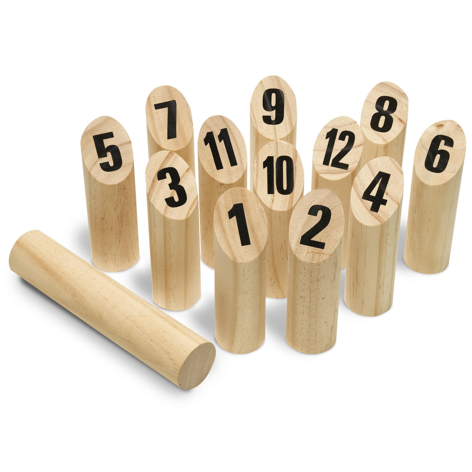 Toyfel Spiel Tölky Indoor & Outdoor Wurfspiel aus Finnland, Schweden Schach aus Holz – Lustiges Holzwurfspiel Garten Outdoor