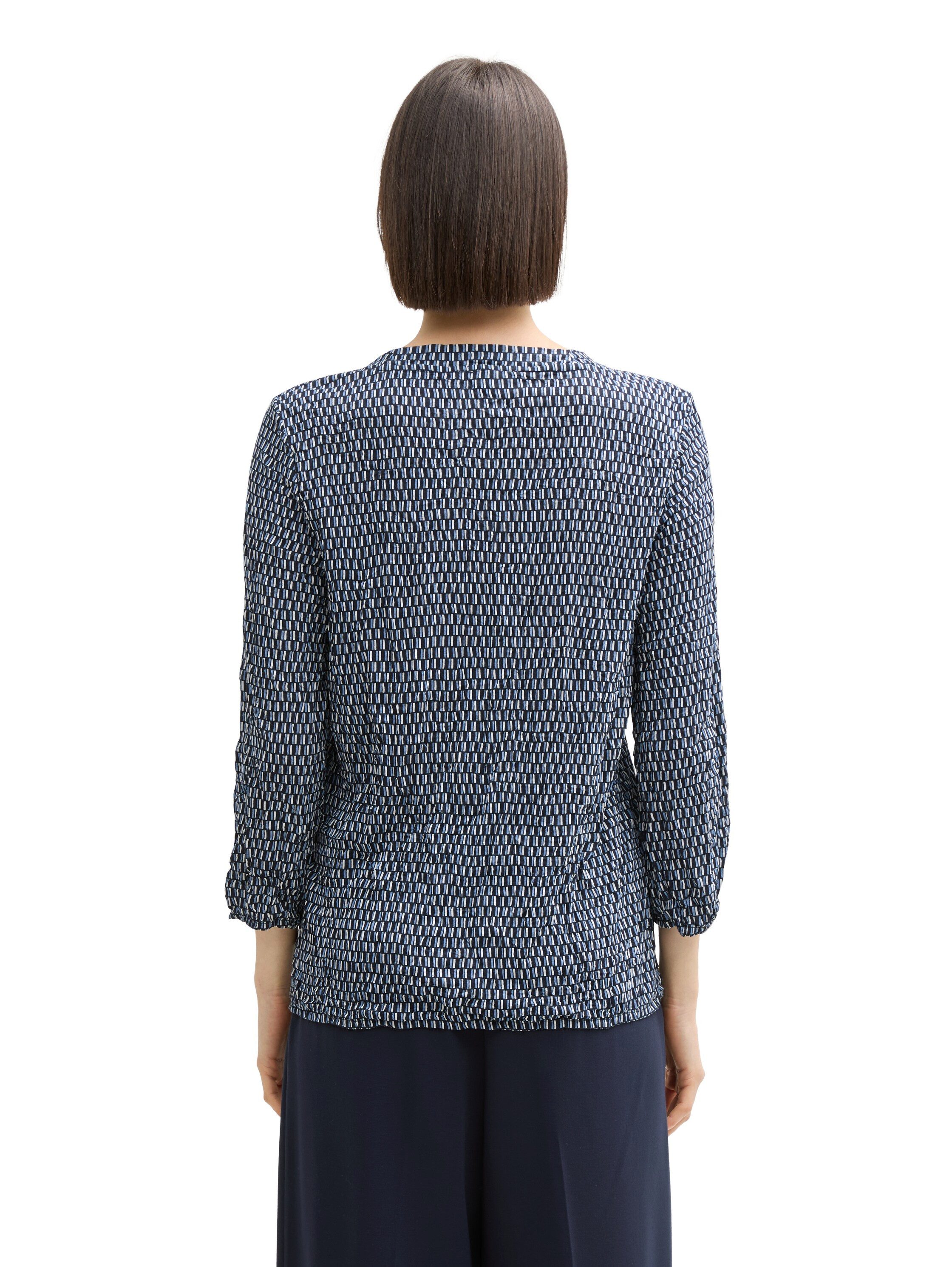 TOM TAILOR Blusenshirt in Crinkle Optik günstig online kaufen