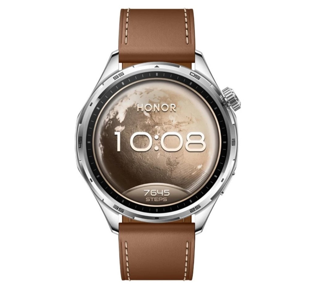 Honor HONOR Watch 6 Smartwatch (1.46 Zoll), bis 35 Tage im energiesparenden Modus braun