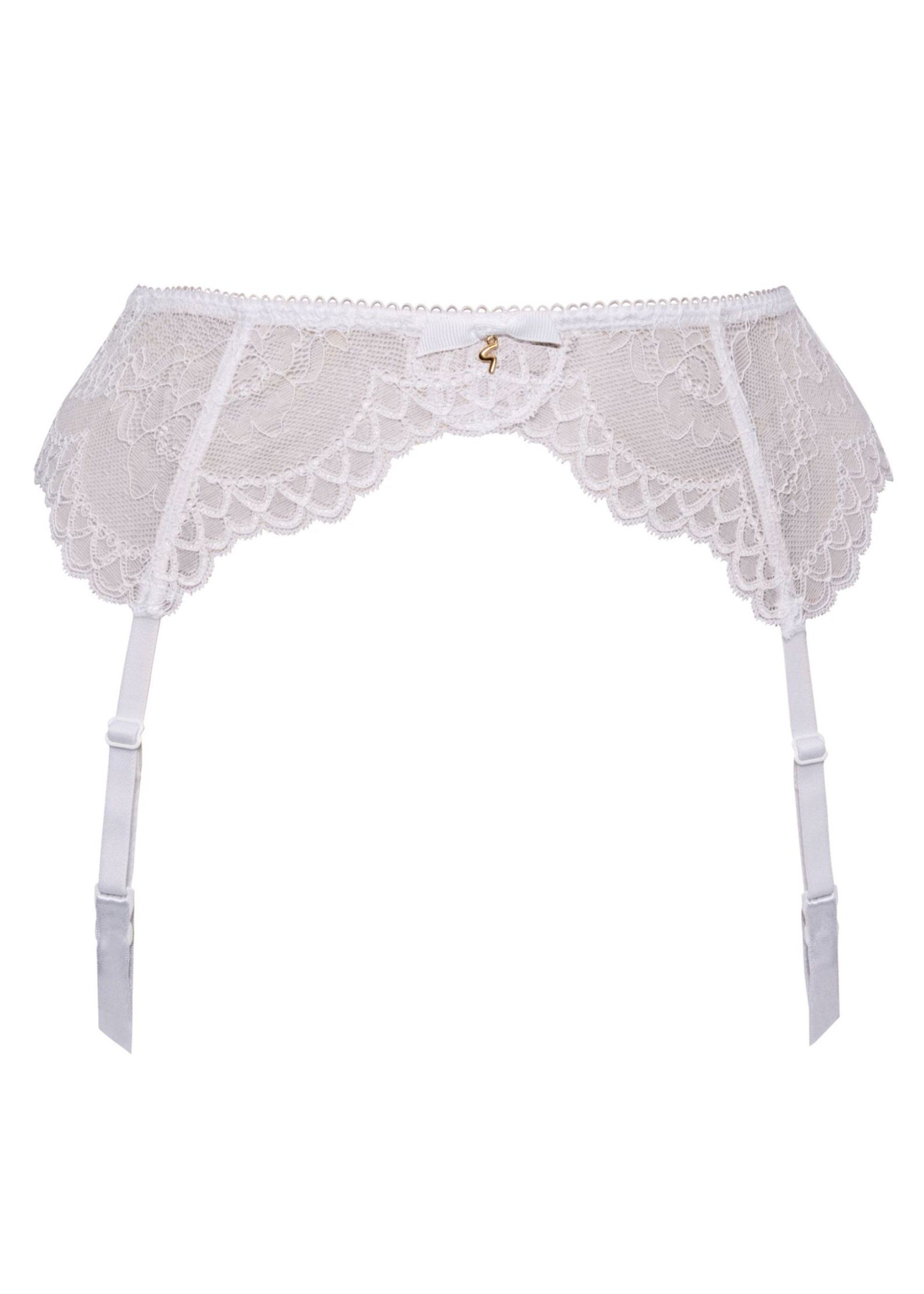 Strapsgürtel Lace Strumpfgürtel White