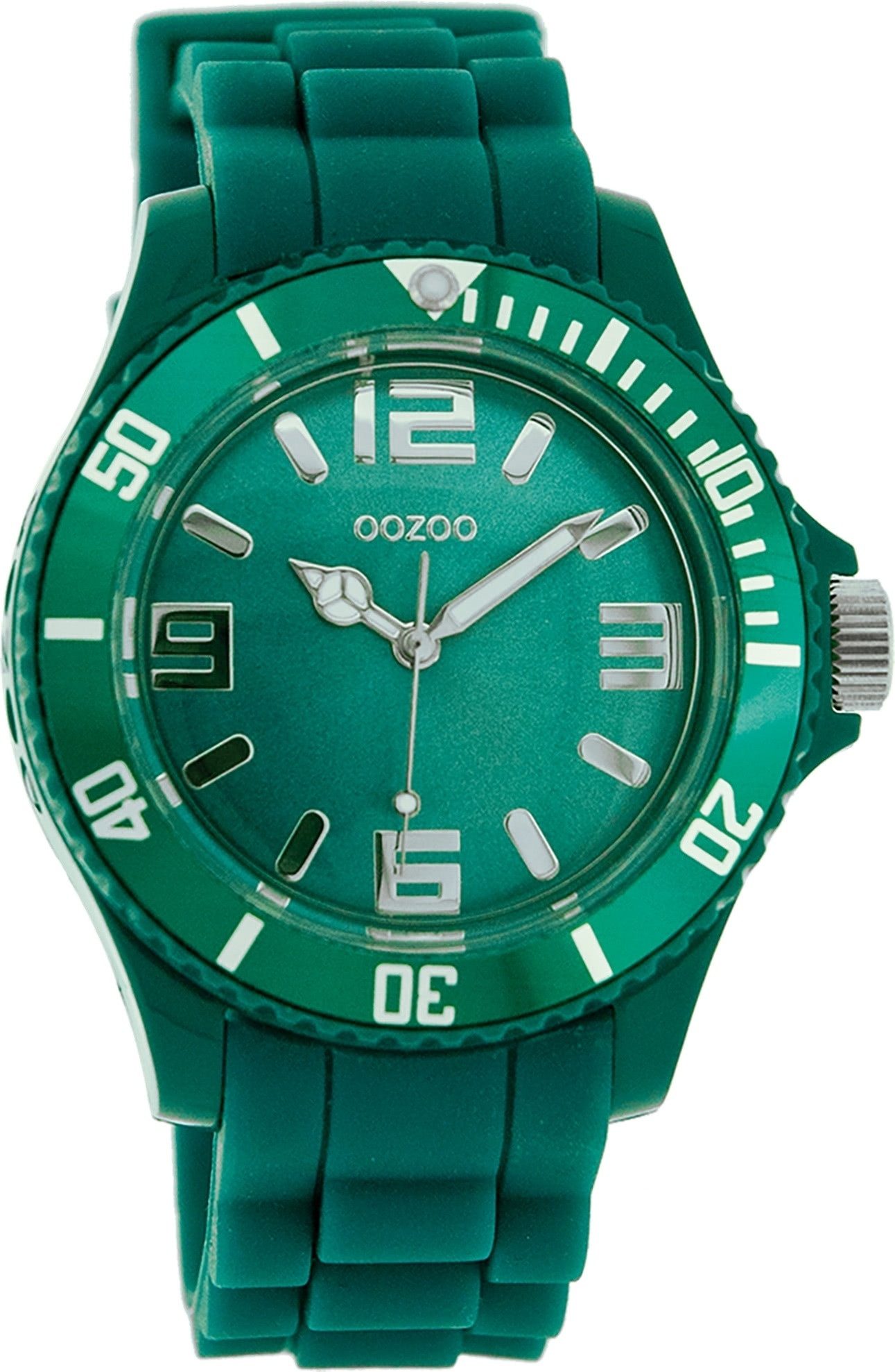 Quarzuhr Oozoo Damen Armbanduhr blau Analog