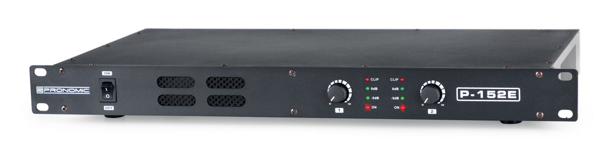 Pronomic P-152E MKII Endstufe 300 Monitor-Betrieb oder W, Kanäle: Audioverstärker (Anzahl 1HE geeignet für 2, Studio/HiFi)