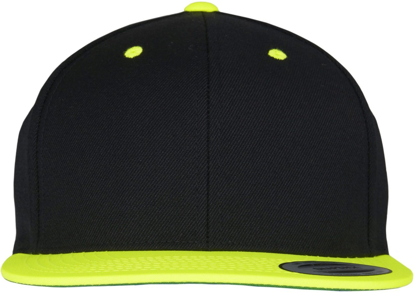black / neon yellow