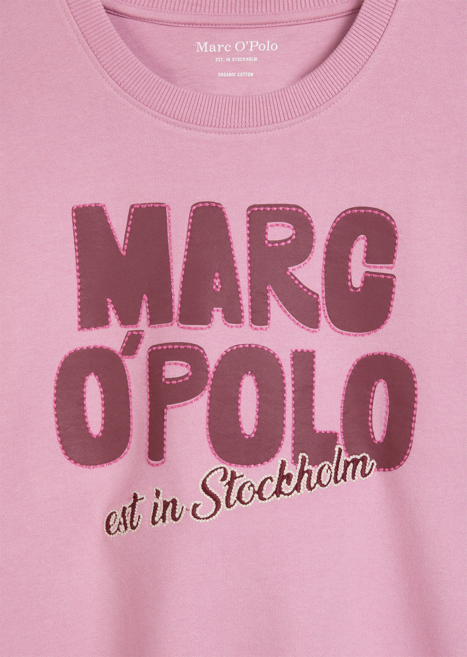 Marc O'Polo Sweatshirt mit umsticktem Logoprint günstig online kaufen