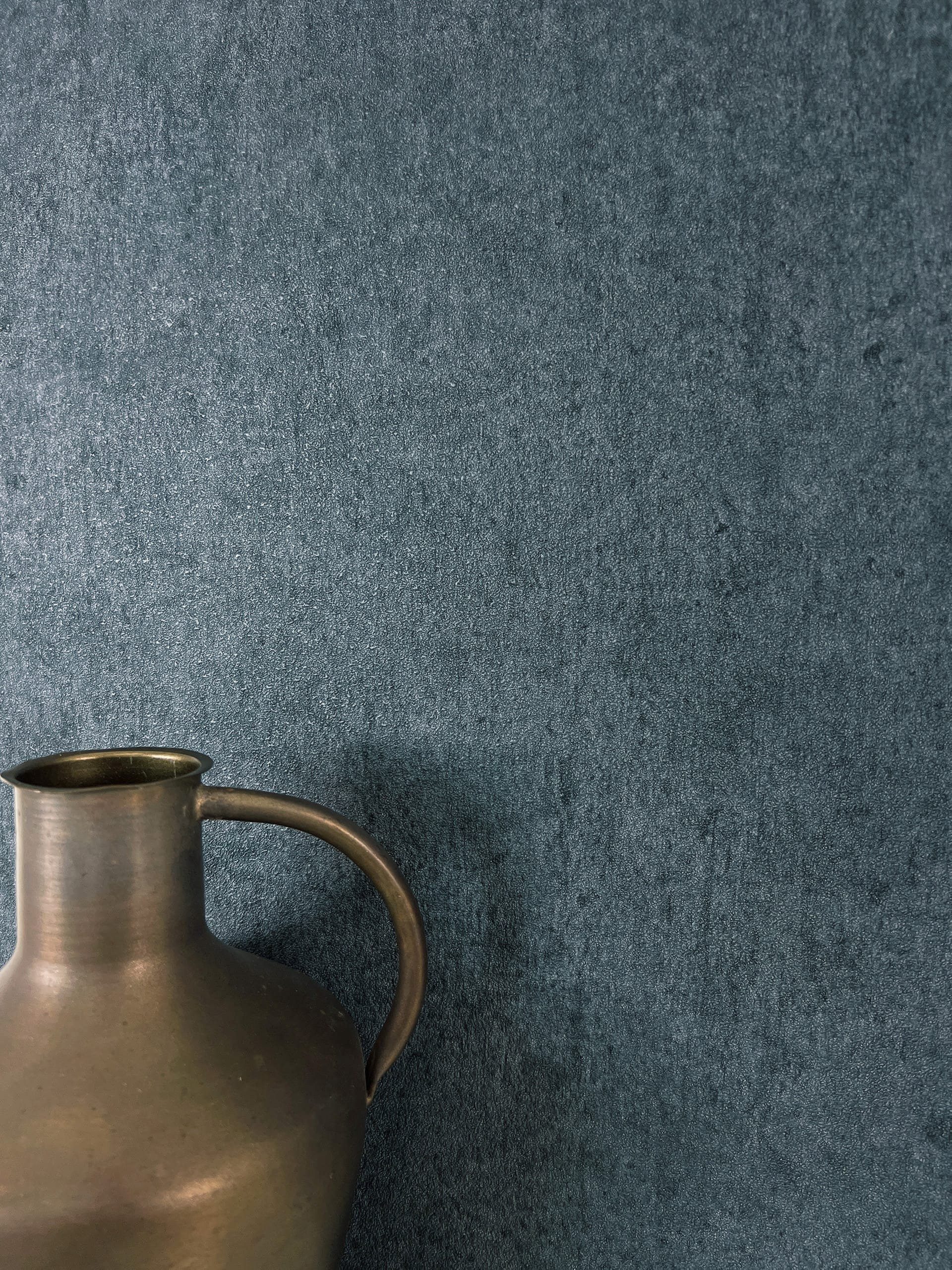Newroom Vliestapete, Blau Tapete Modern Beton günstig online kaufen