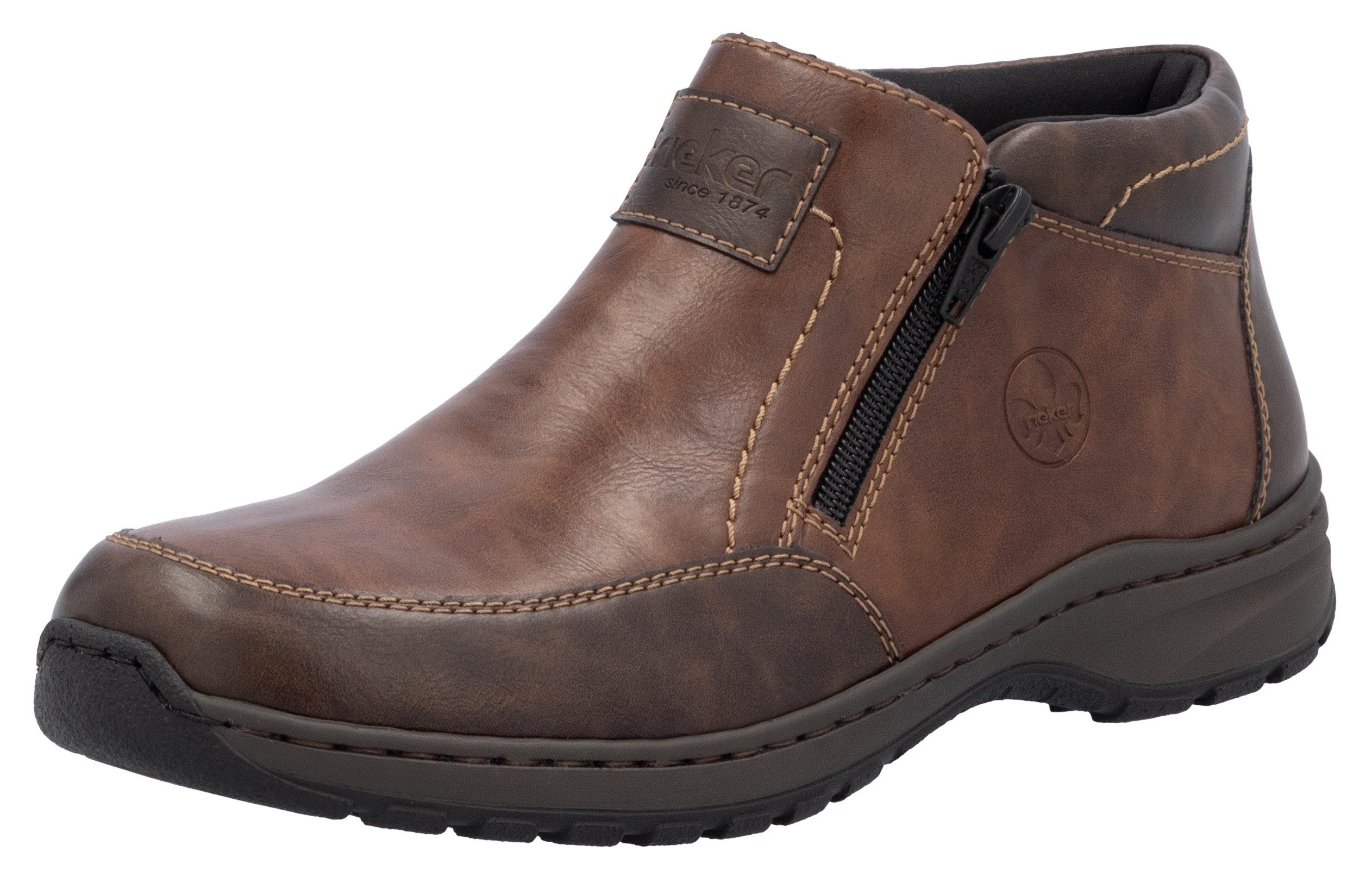 Rieker Winterboots, Winterstiefelette, Halbschuh mit beidseitigen Reißversc günstig online kaufen