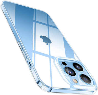 MSM Handyhülle »Hülle für Apple iPhone 13 / Pro / Max / Mini Silikon Schutz Handyhülle Case Tasche Klar Slim«