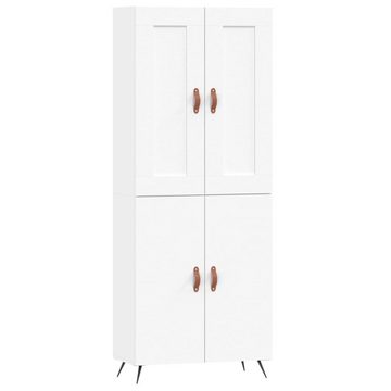 vidaXL Anrichte Highboard Weiß 69,5x34x180 cm Holzwerkstoff