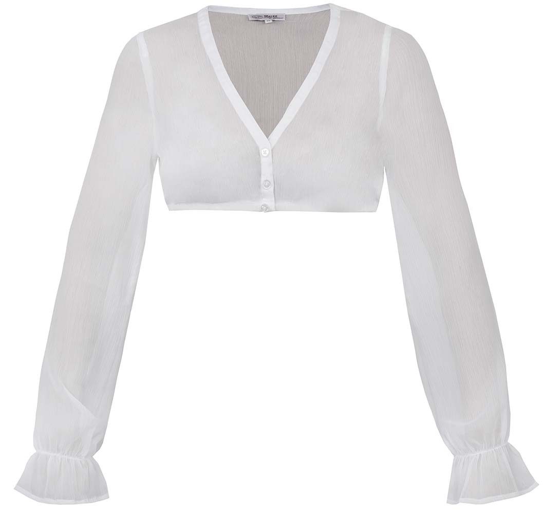 MarJo Dirndlbluse Dirndlbluse Arnstein Langarm weiß günstig online kaufen