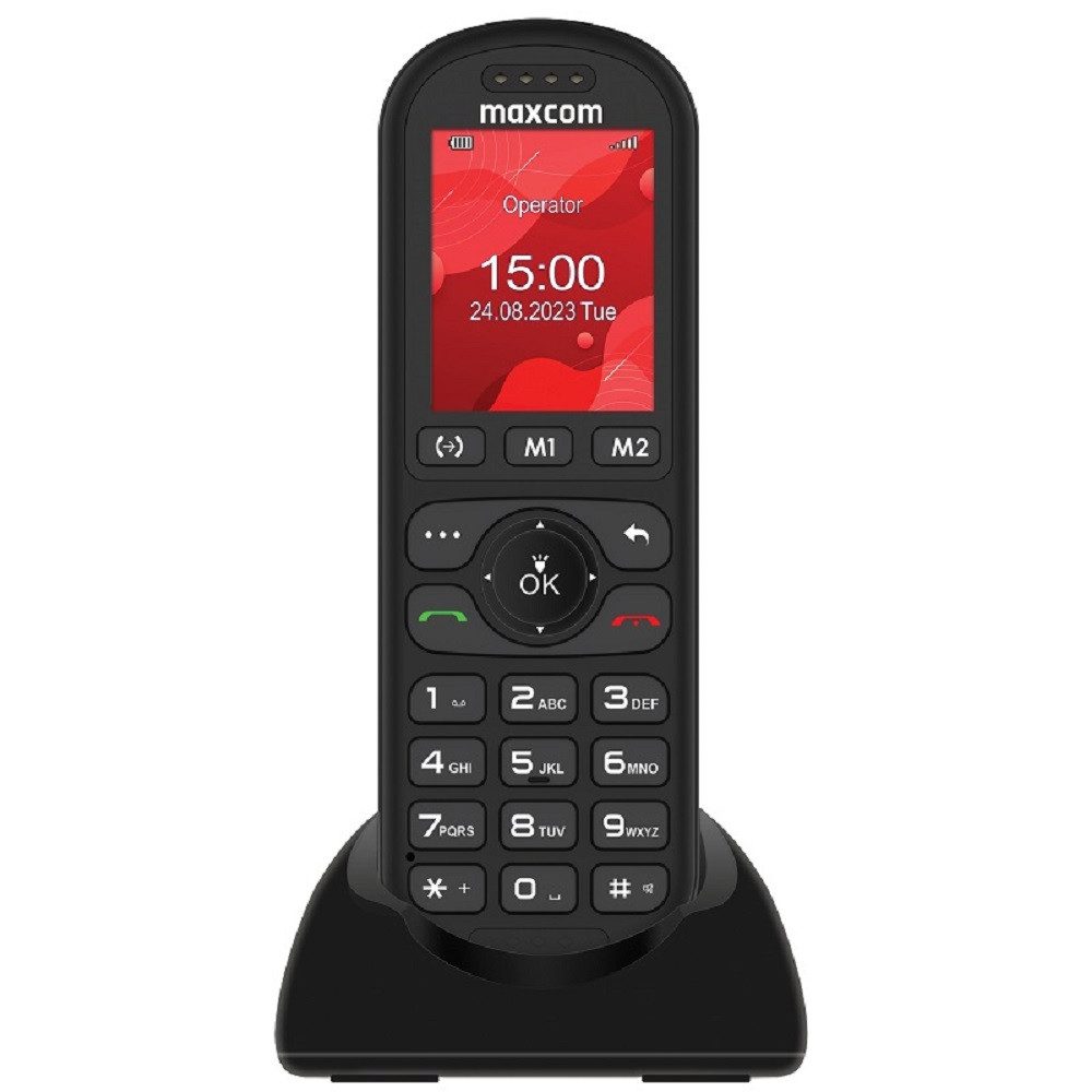 Maxcom Maxcom Comfort MM39D 4G Telefon großer Display einfache Bedienung Festnetztelefon
